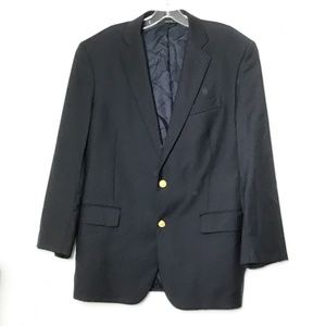 Brooks Brothers Suit Jacket 1818 42R Navy Blue